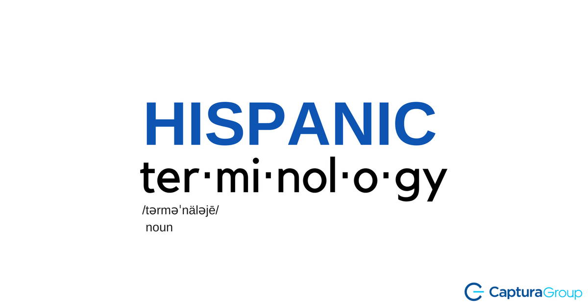 You say Hola, I say Aló: Hispanic terminology best practices